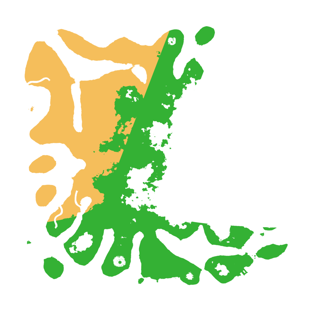 Biome Rust Map: Procedural Map, Size: 4000, Seed: 127