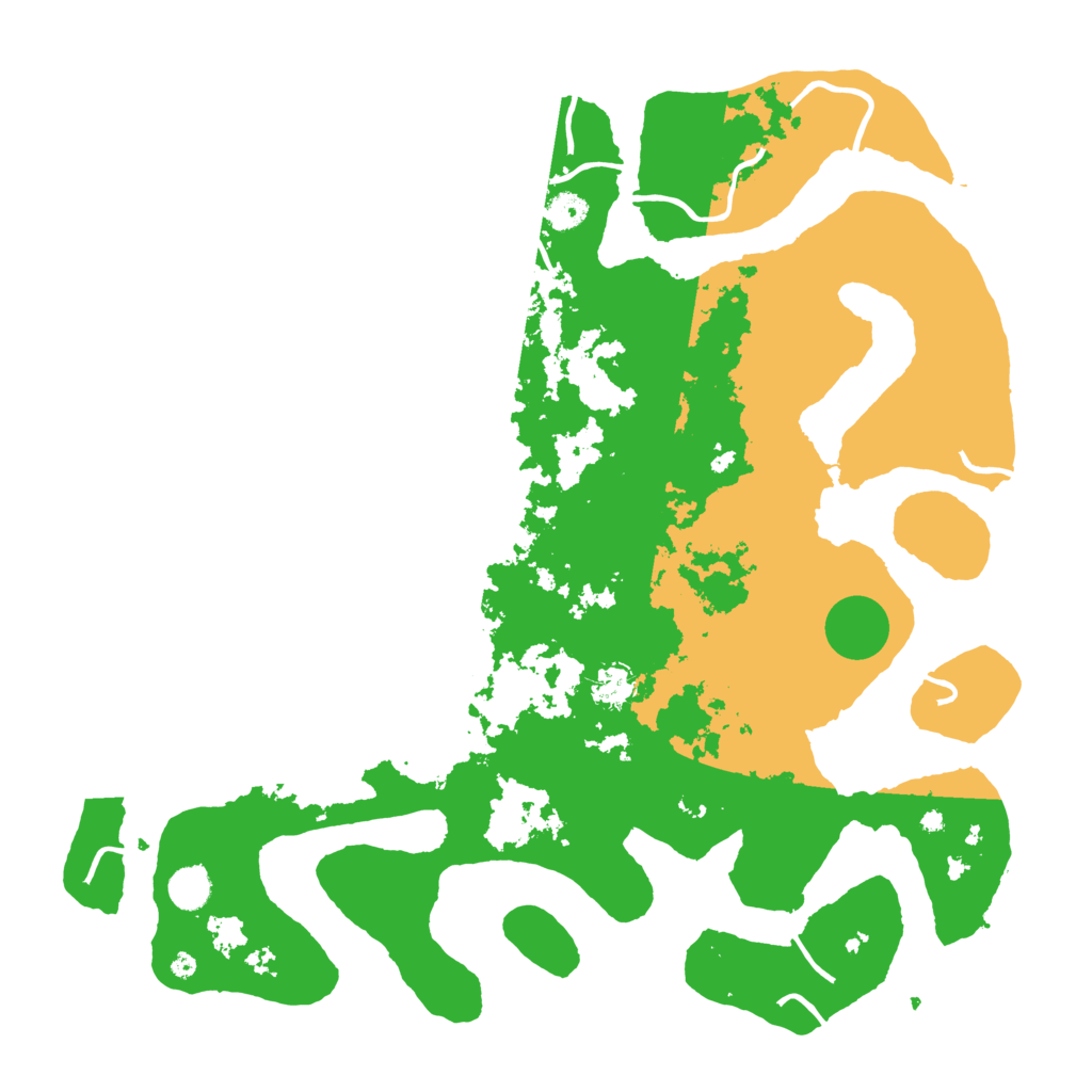 Biome Rust Map: Procedural Map, Size: 4500, Seed: 4400513