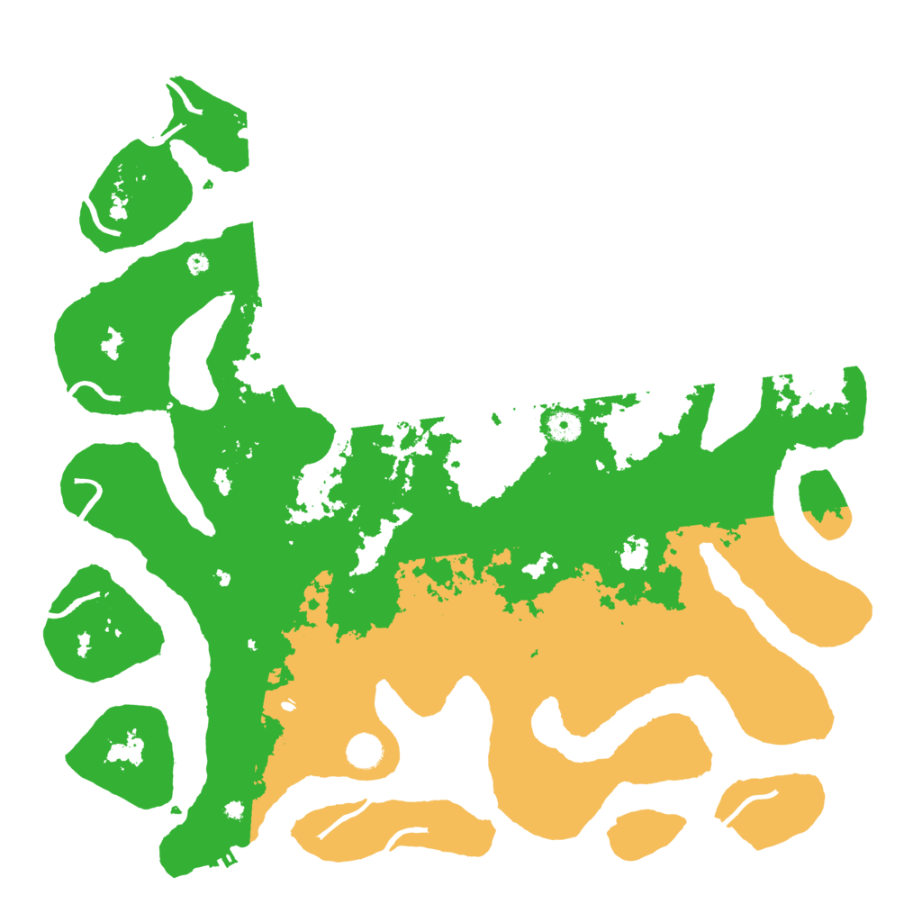 Biome Rust Map: Procedural Map, Size: 4500, Seed: 2366697