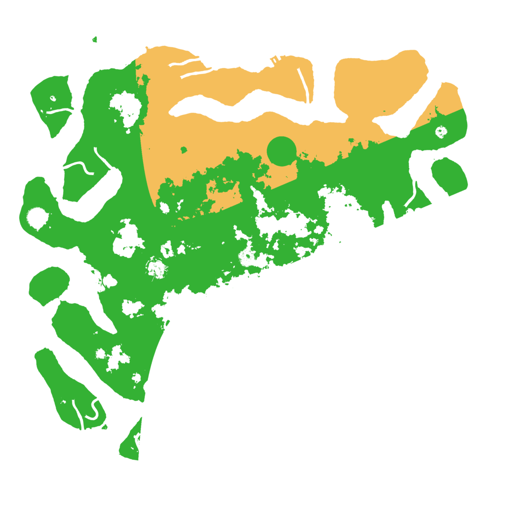 Biome Rust Map: Procedural Map, Size: 4500, Seed: 4532958