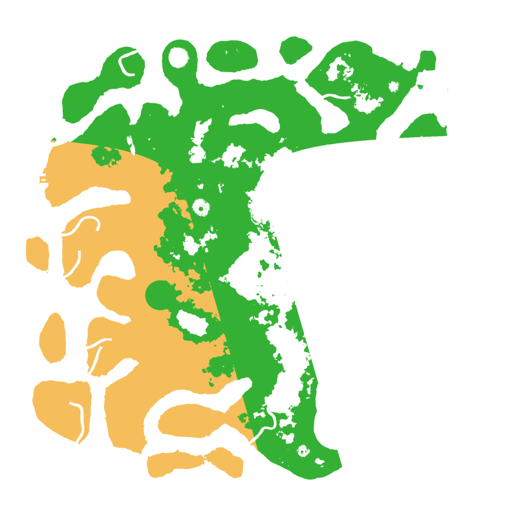 Biome Rust Map: Procedural Map, Size: 4500, Seed: 4121270