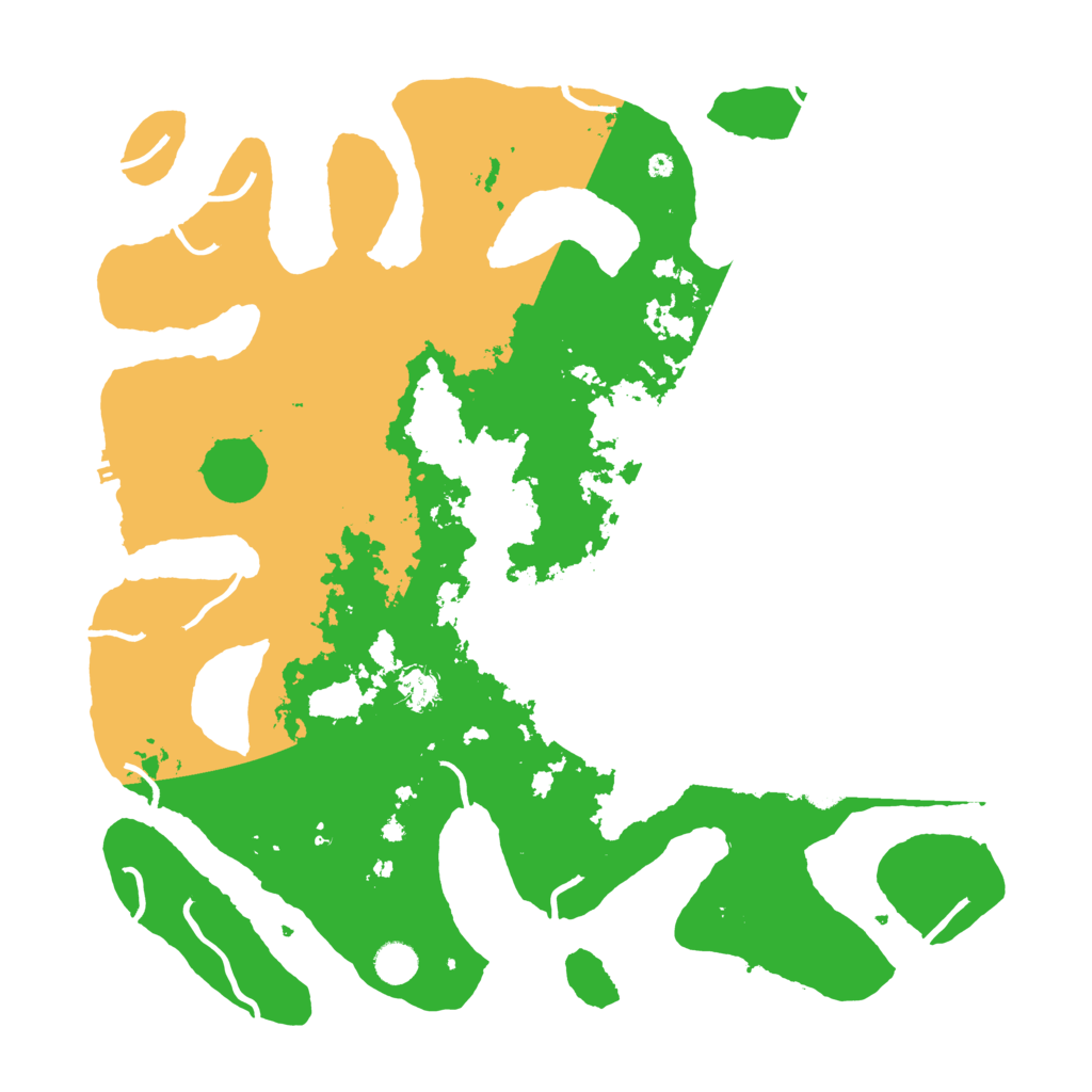 Biome Rust Map: Procedural Map, Size: 4500, Seed: 5580925