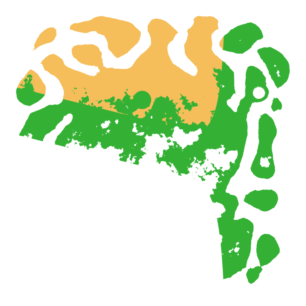 Biome Rust Map: Barren, Size: 4500, Seed: 1981418660