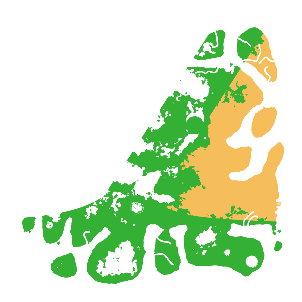 Biome Rust Map: Procedural Map, Size: 4500, Seed: 3760640
