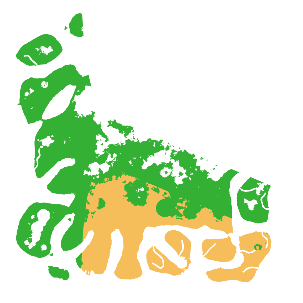 Biome Rust Map: Procedural Map, Size: 4500, Seed: 2590841