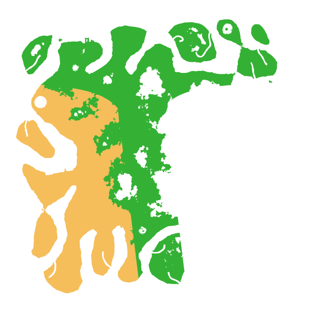 Biome Rust Map: Procedural Map, Size: 4500, Seed: 5013934