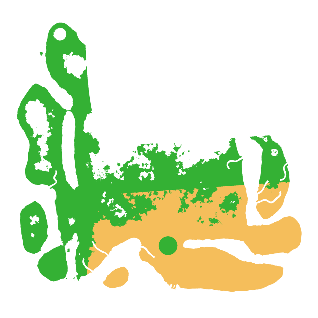 Biome Rust Map: Procedural Map, Size: 4500, Seed: 3416816