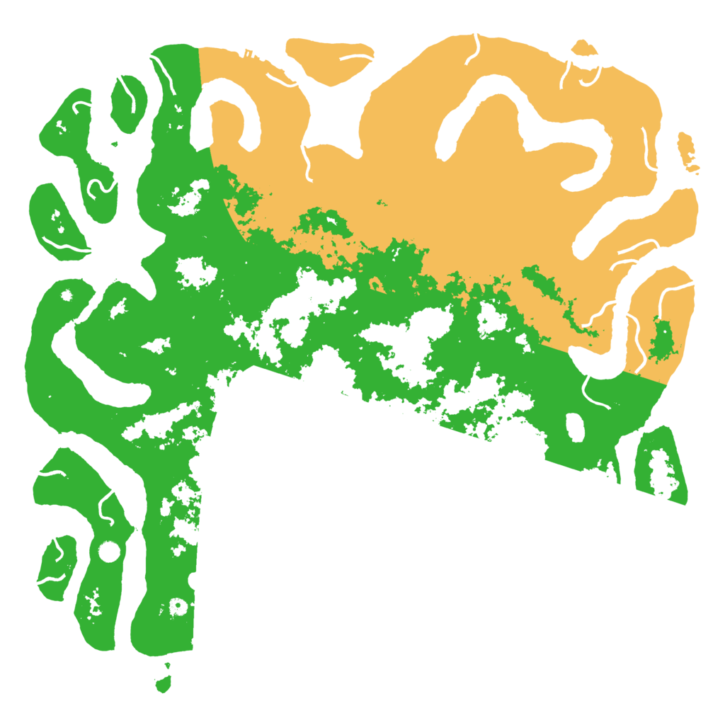 Biome Rust Map: Procedural Map, Size: 6000, Seed: 553244572