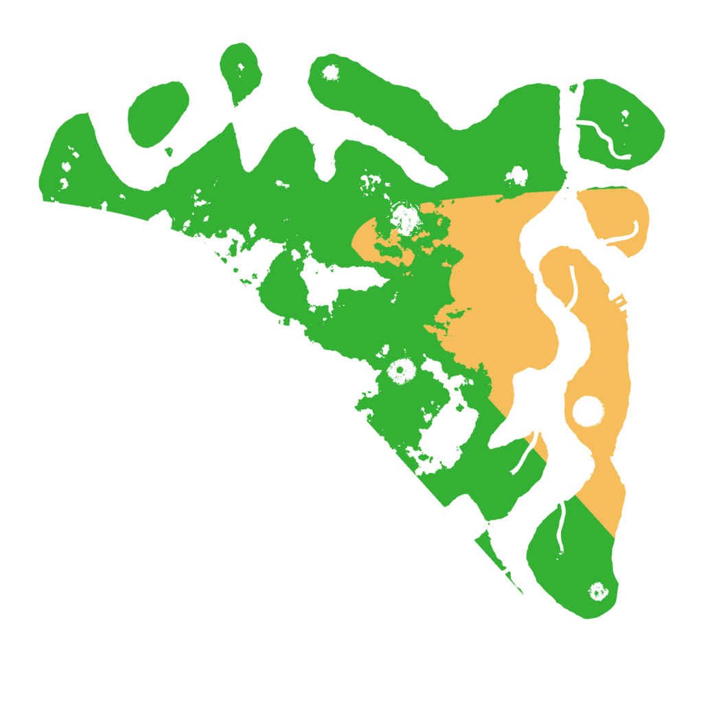 Biome Rust Map: Procedural Map, Size: 4000, Seed: 92030306