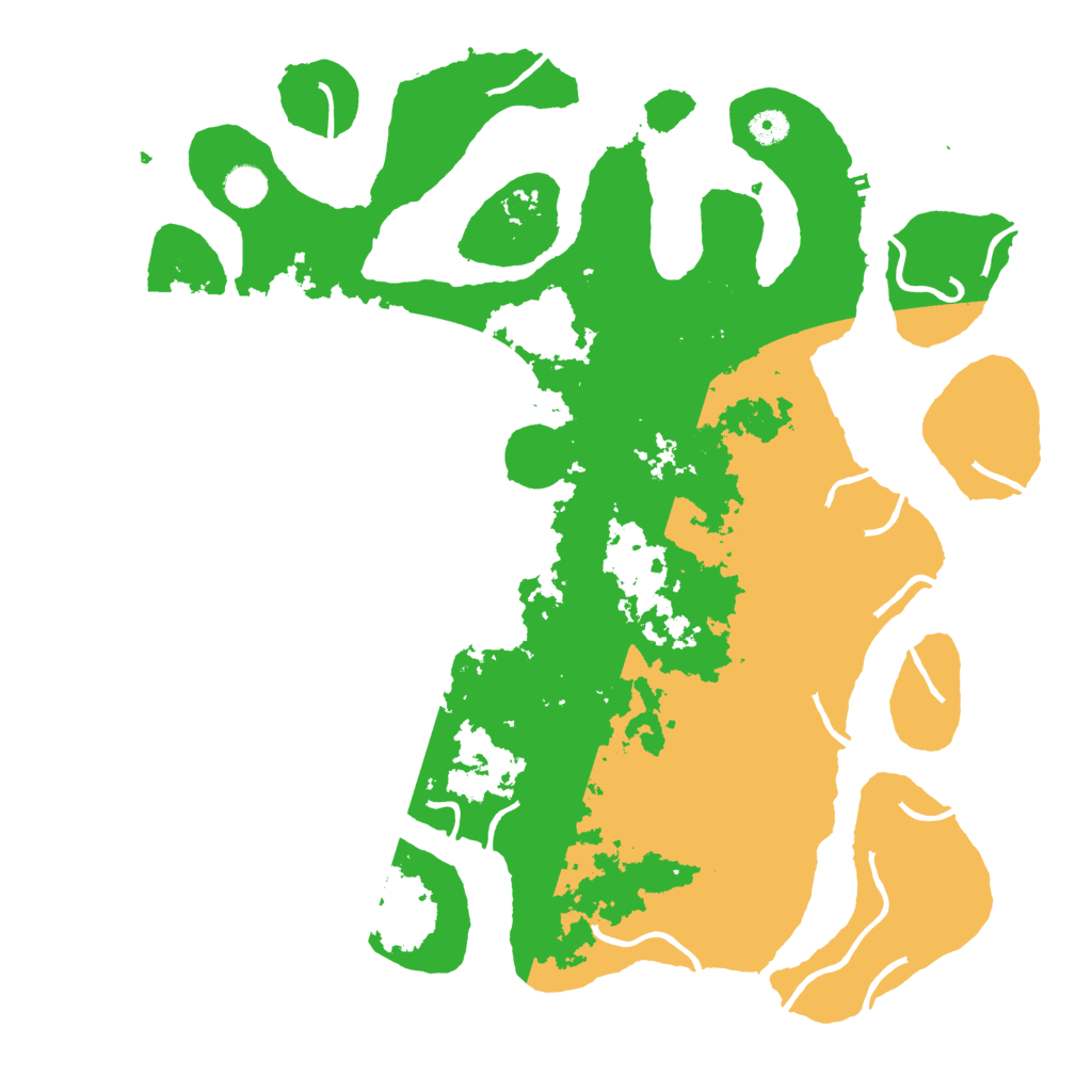 Biome Rust Map: Procedural Map, Size: 4500, Seed: 272311