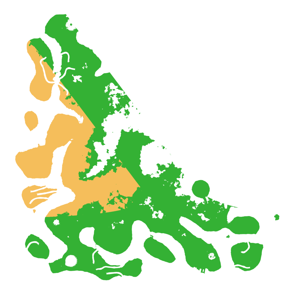 Biome Rust Map: Procedural Map, Size: 4500, Seed: 8004820