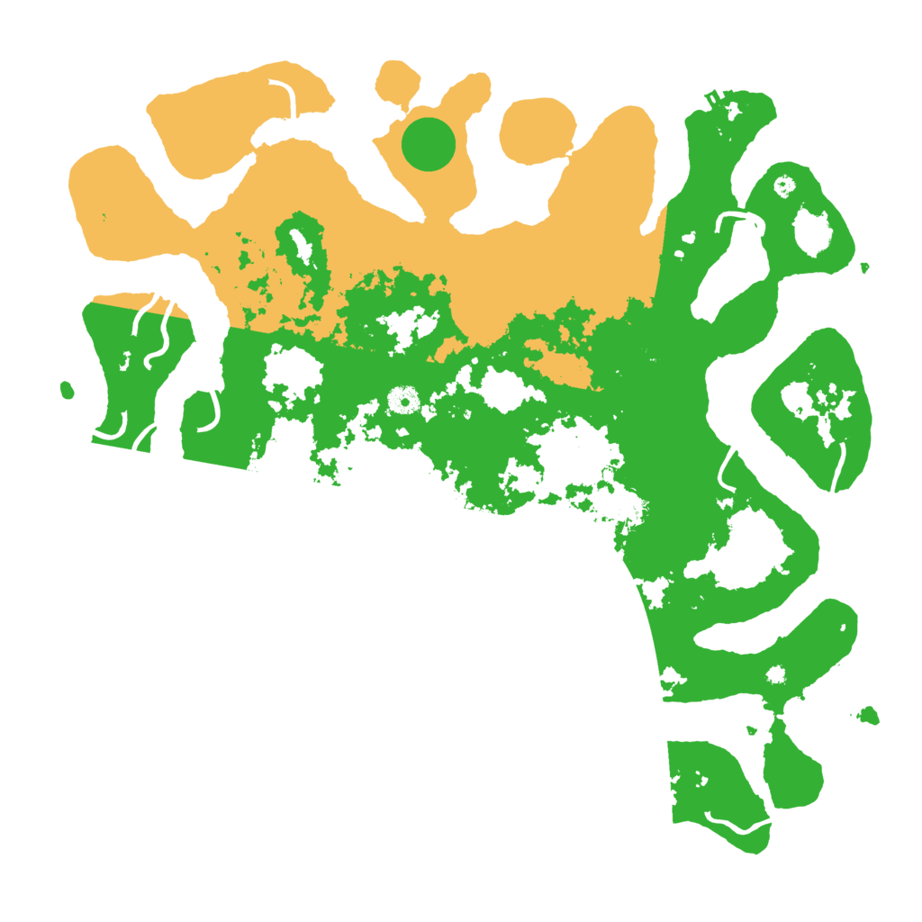 Biome Rust Map: Procedural Map, Size: 4500, Seed: 1557973