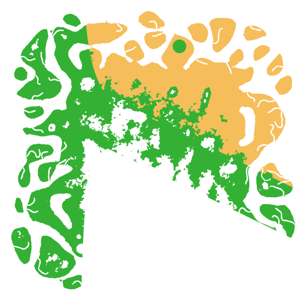 Biome Rust Map: Procedural Map, Size: 6000, Seed: 292598277