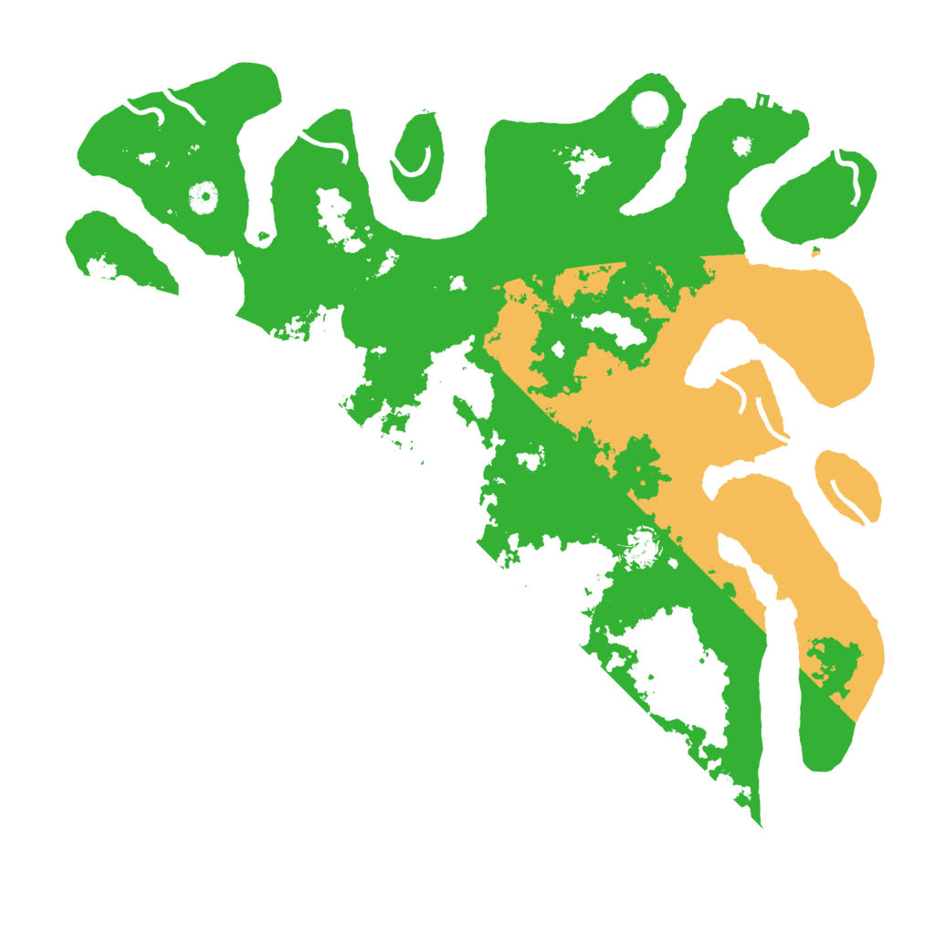 Biome Rust Map: Procedural Map, Size: 4500, Seed: 5413526