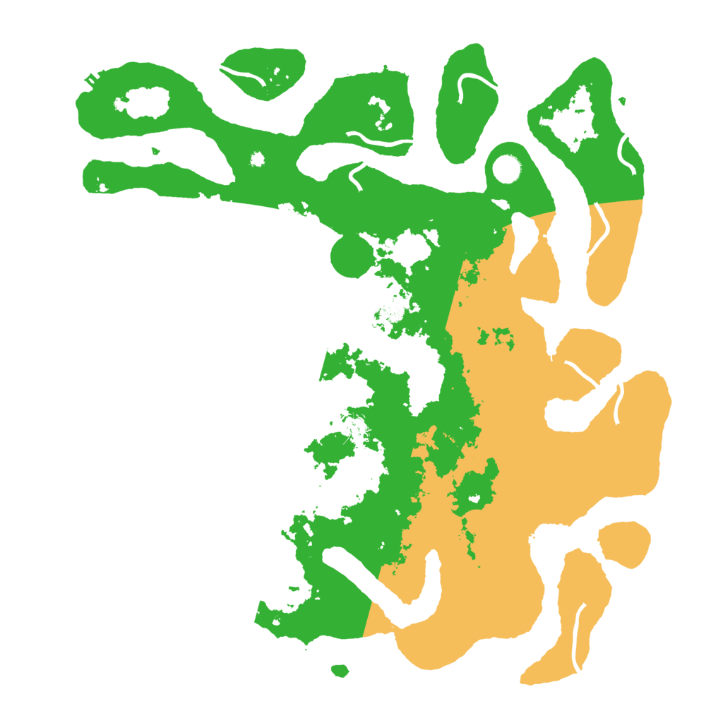 Biome Rust Map: Procedural Map, Size: 4500, Seed: 327591388