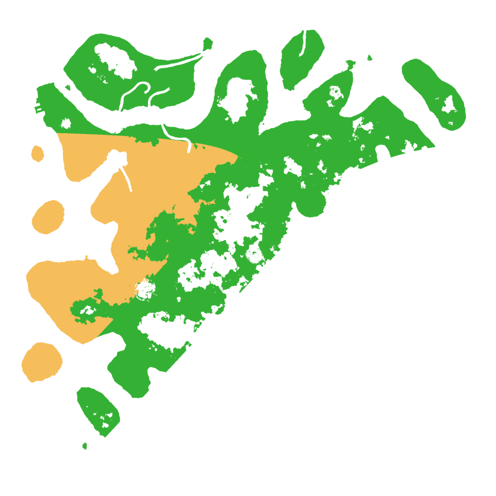 Biome Rust Map: Procedural Map, Size: 4500, Seed: 5303059