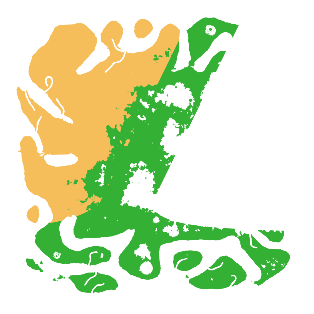 Biome Rust Map: Procedural Map, Size: 4500, Seed: 3948298