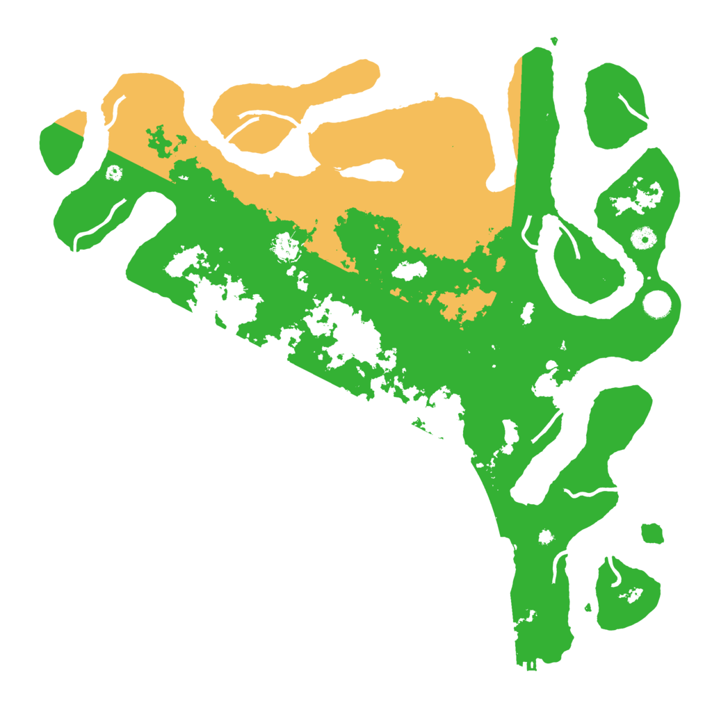 Biome Rust Map: Procedural Map, Size: 4500, Seed: 3680417