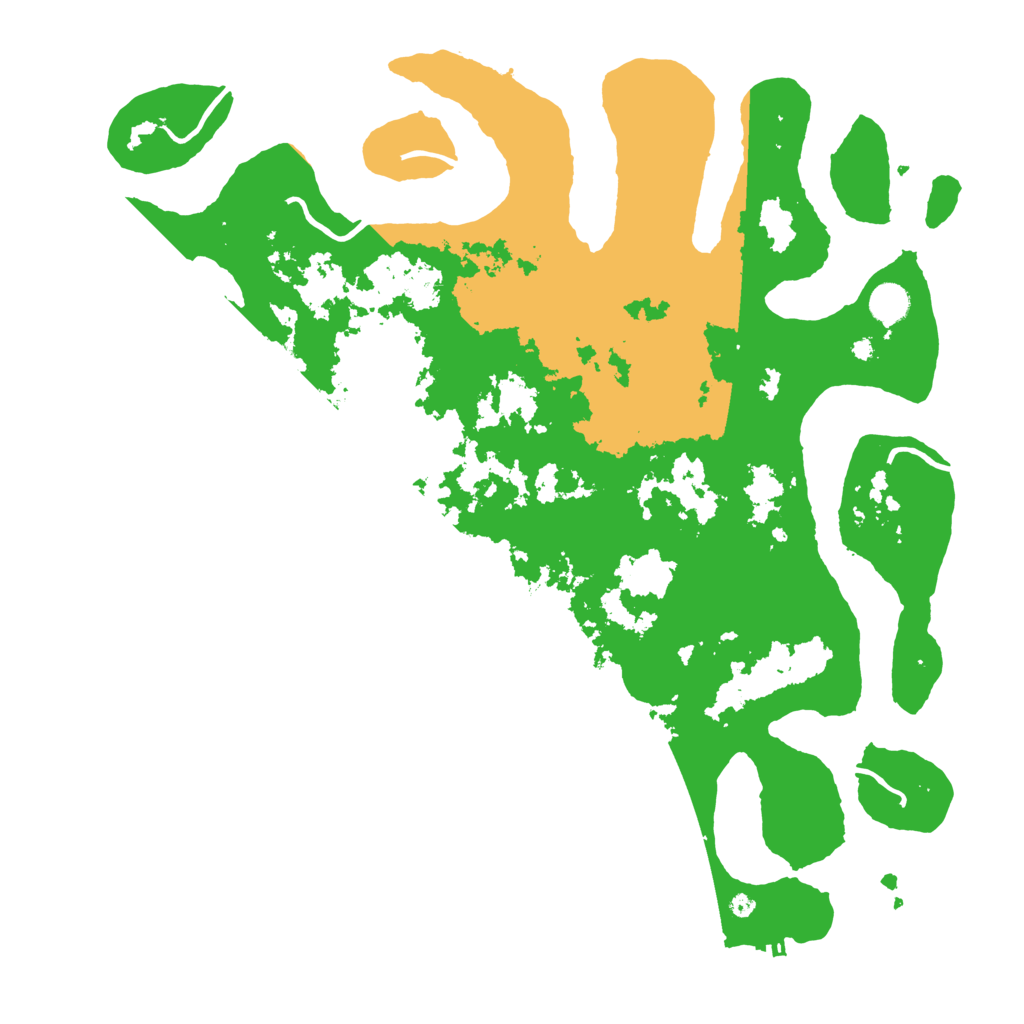 Biome Rust Map: Procedural Map, Size: 4500, Seed: 2628389