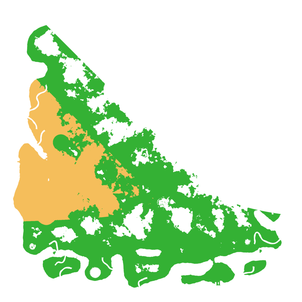 Biome Rust Map: Procedural Map, Size: 5000, Seed: 547194702