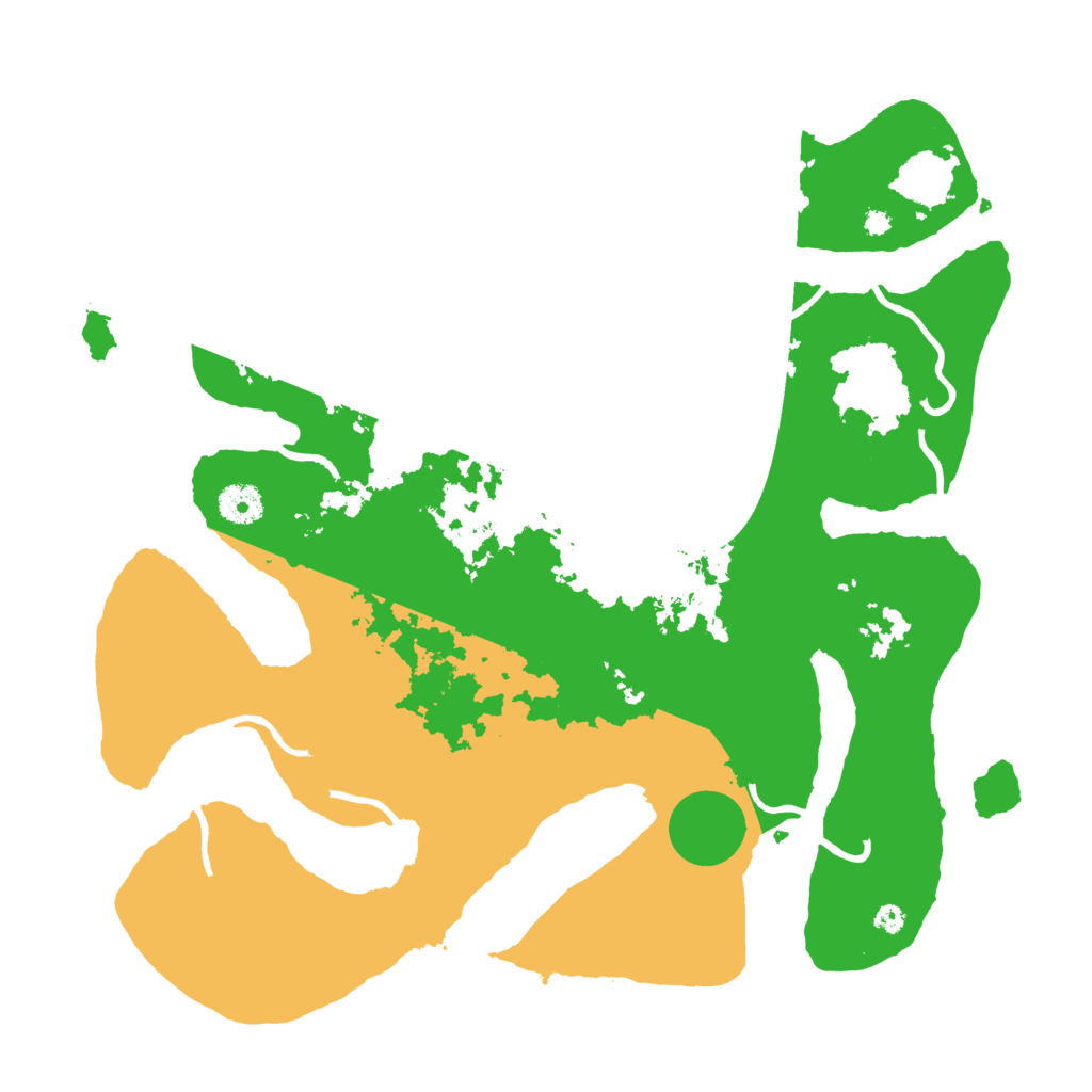 Biome Rust Map: Procedural Map, Size: 3850, Seed: 555564926