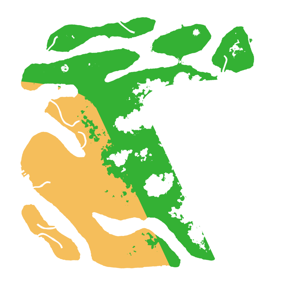 Biome Rust Map: Procedural Map, Size: 4000, Seed: 864337