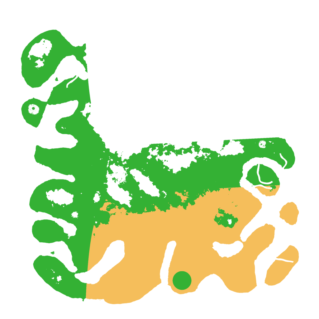 Biome Rust Map: Procedural Map, Size: 4500, Seed: 342494