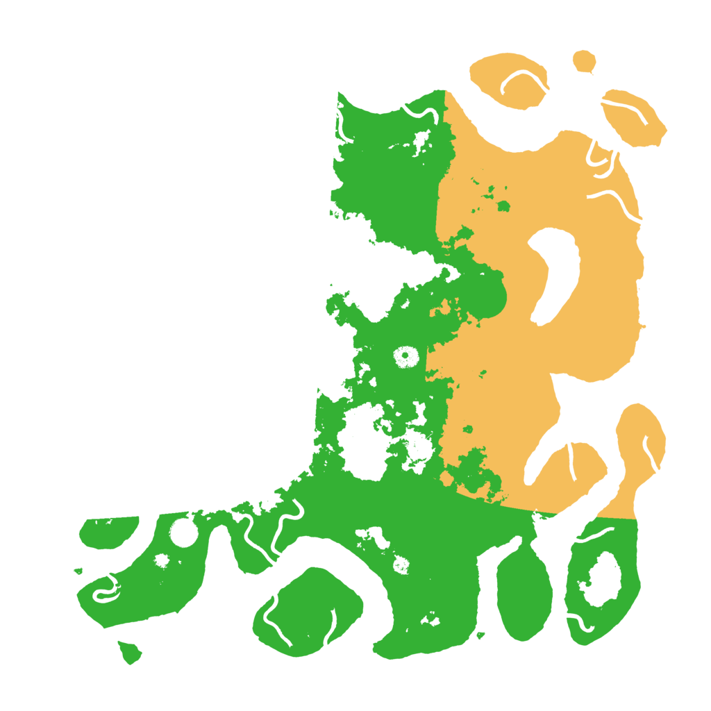 Biome Rust Map: Procedural Map, Size: 4500, Seed: 3170679