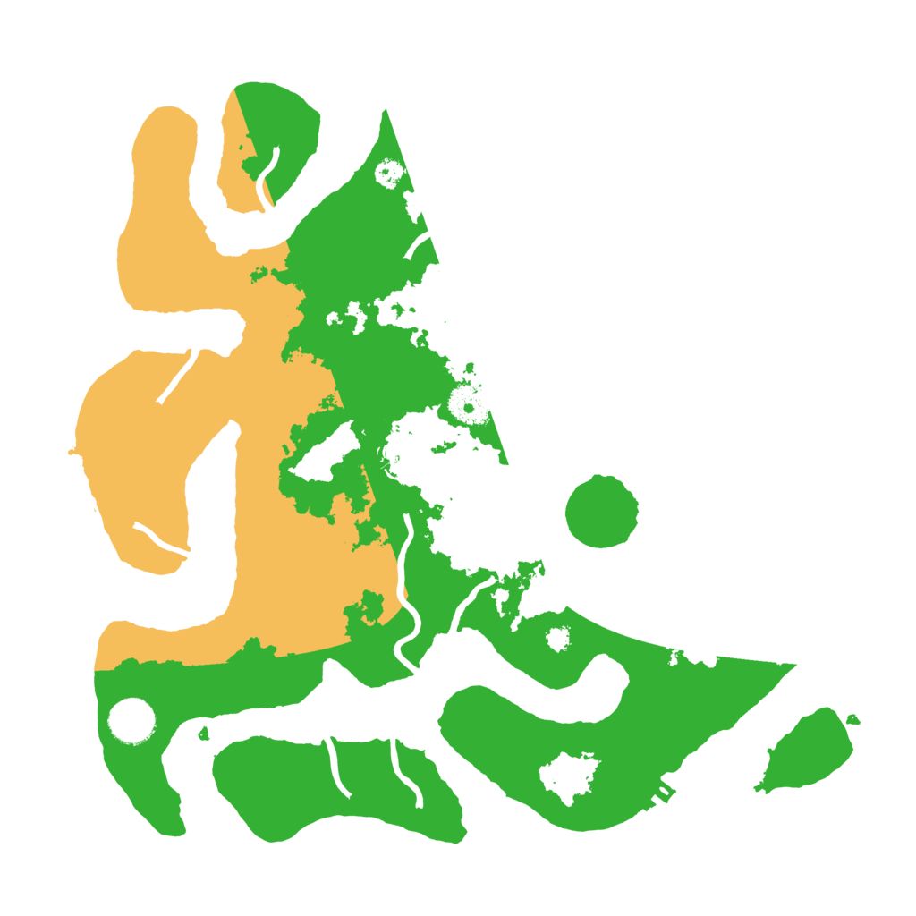 Biome Rust Map: Procedural Map, Size: 3500, Seed: 389056768