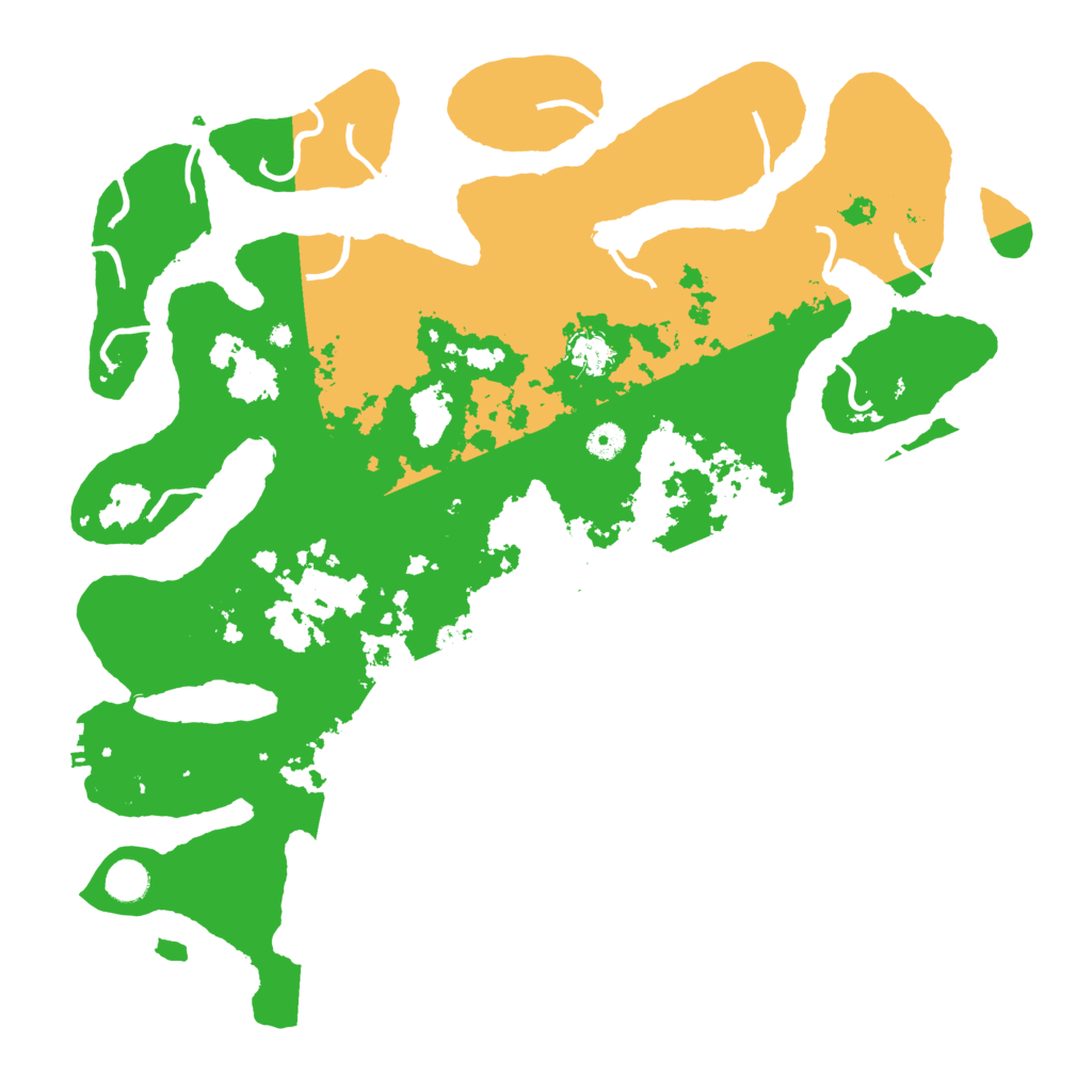 Biome Rust Map: Procedural Map, Size: 4500, Seed: 5224266