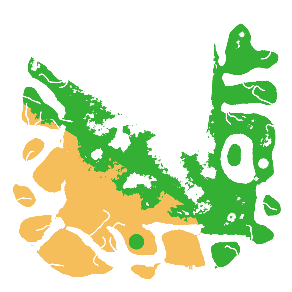 Biome Rust Map: Procedural Map, Size: 5000, Seed: 8602