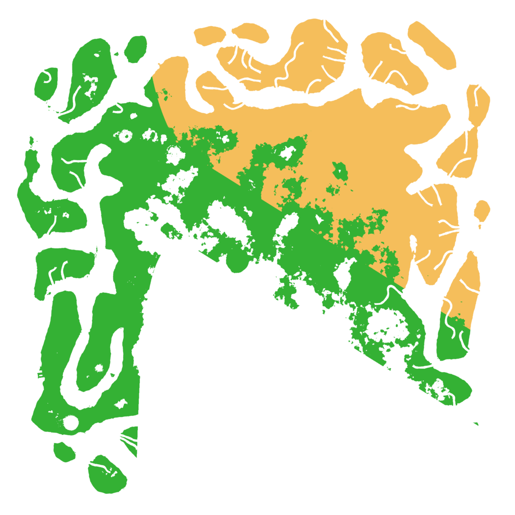 Biome Rust Map: Procedural Map, Size: 6000, Seed: 1316652676