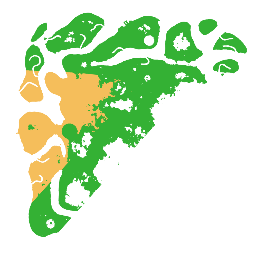 Biome Rust Map: Procedural Map, Size: 4500, Seed: 1062534