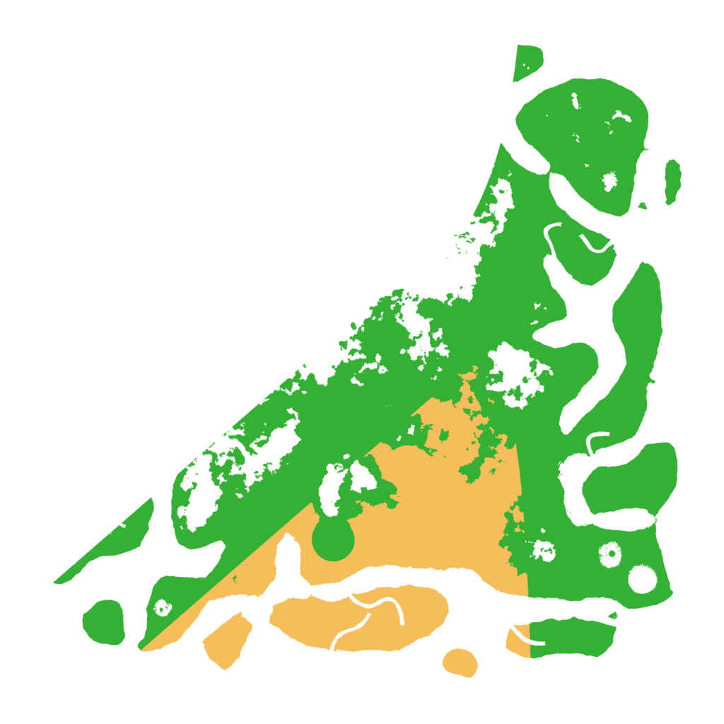 Biome Rust Map: Procedural Map, Size: 4500, Seed: 2367312