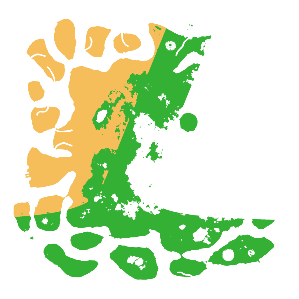 Biome Rust Map: Procedural Map, Size: 4500, Seed: 4404530
