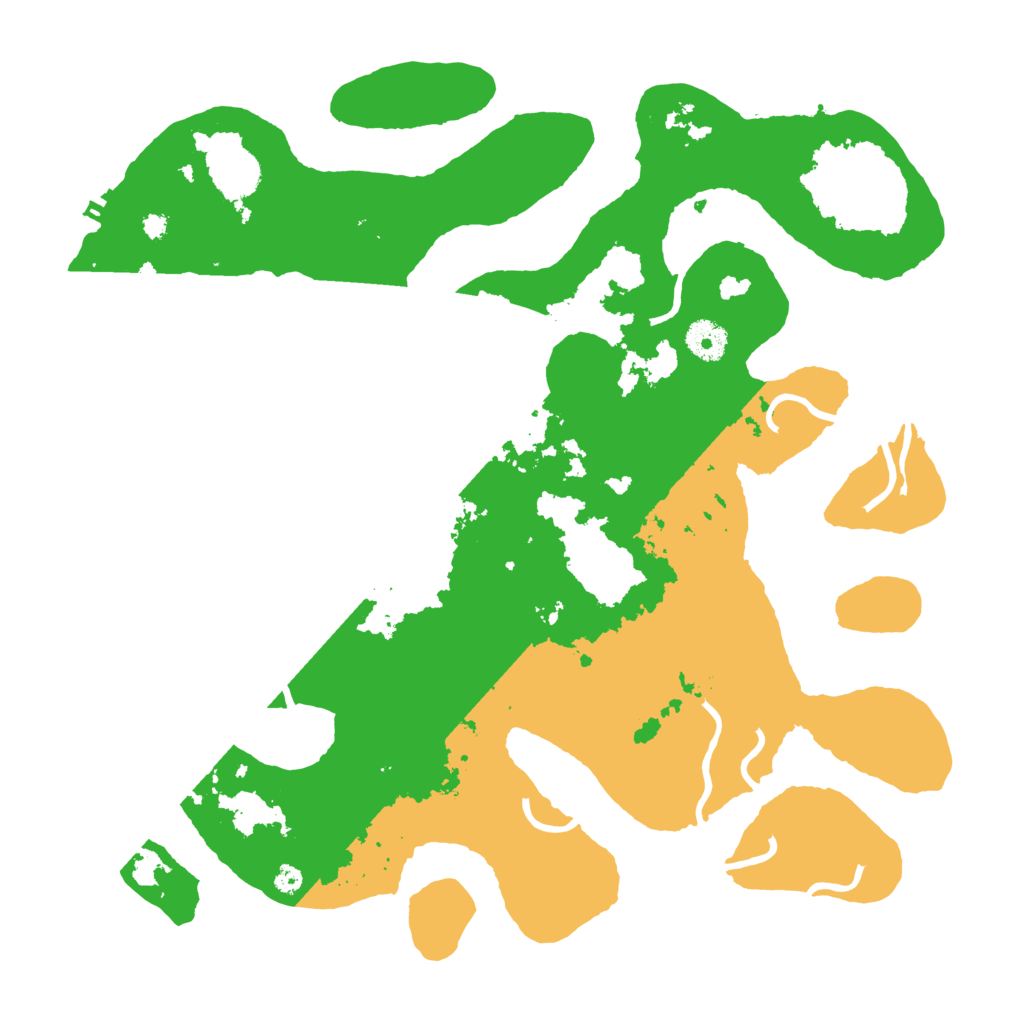 Biome Rust Map: Procedural Map, Size: 3800, Seed: 2557