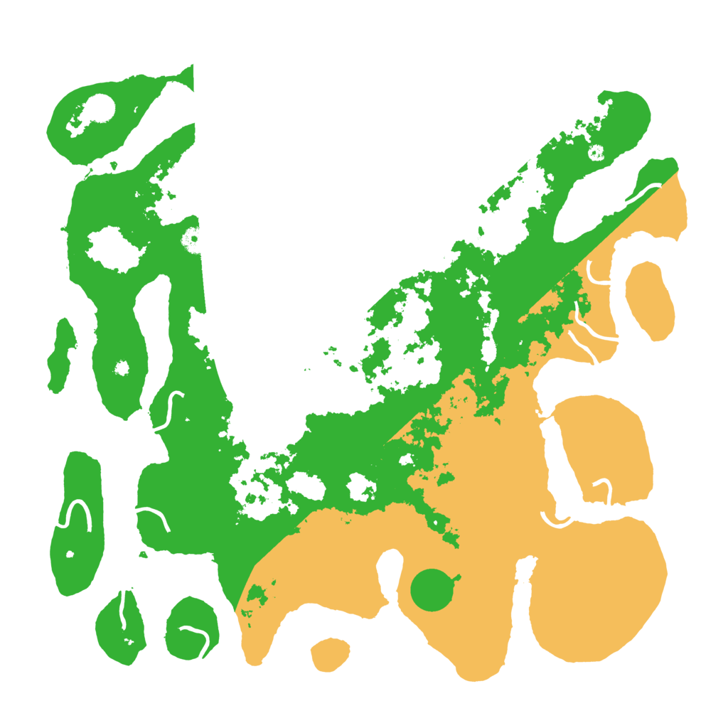 Biome Rust Map: Procedural Map, Size: 4500, Seed: 3422479