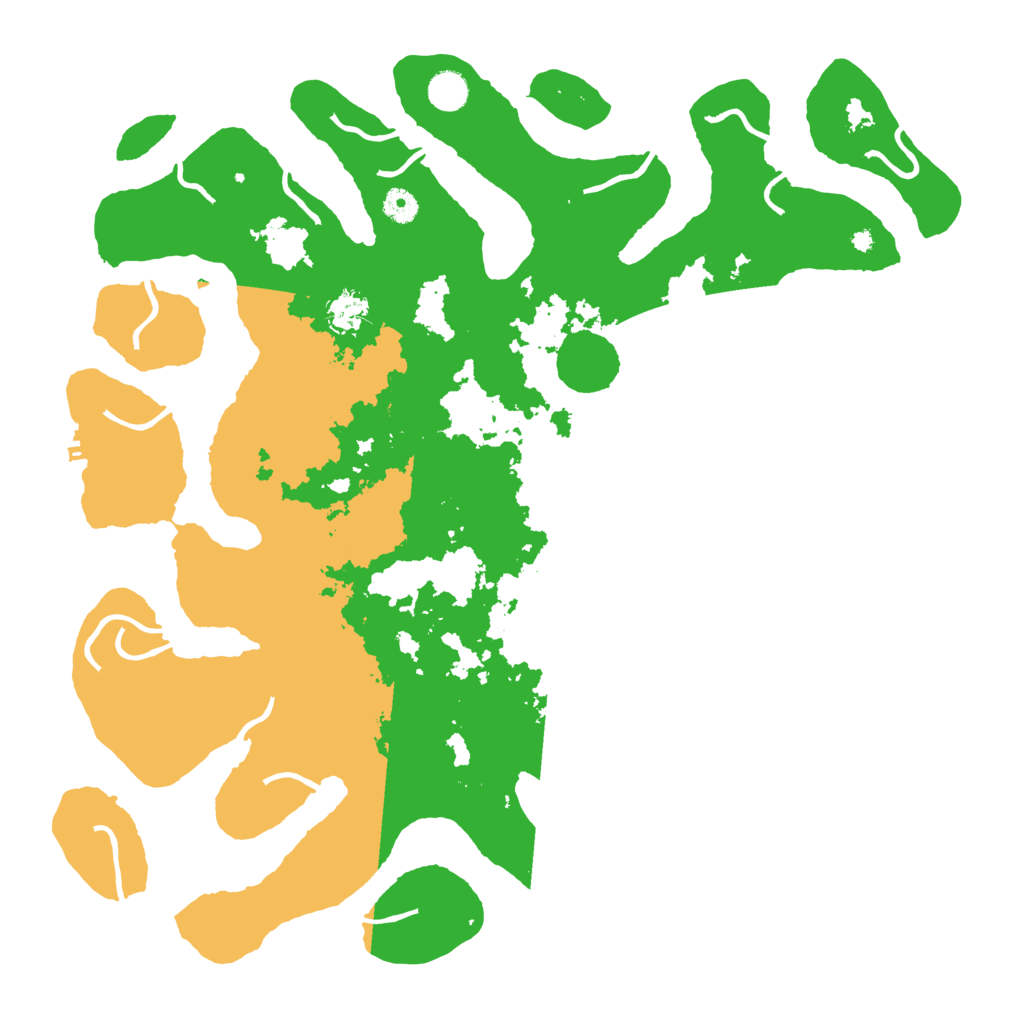 Biome Rust Map: Procedural Map, Size: 4500, Seed: 1031376