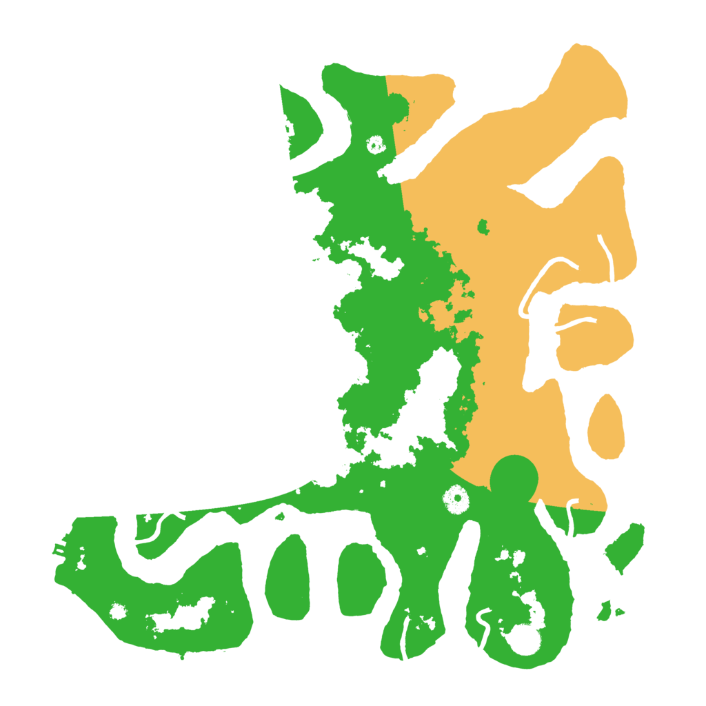 Biome Rust Map: Procedural Map, Size: 3950, Seed: 451112370