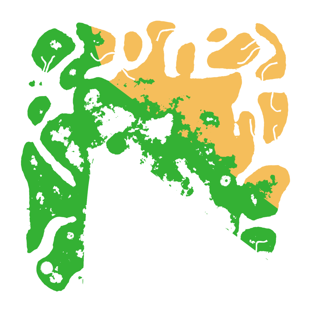 Biome Rust Map: Procedural Map, Size: 4500, Seed: 5244873