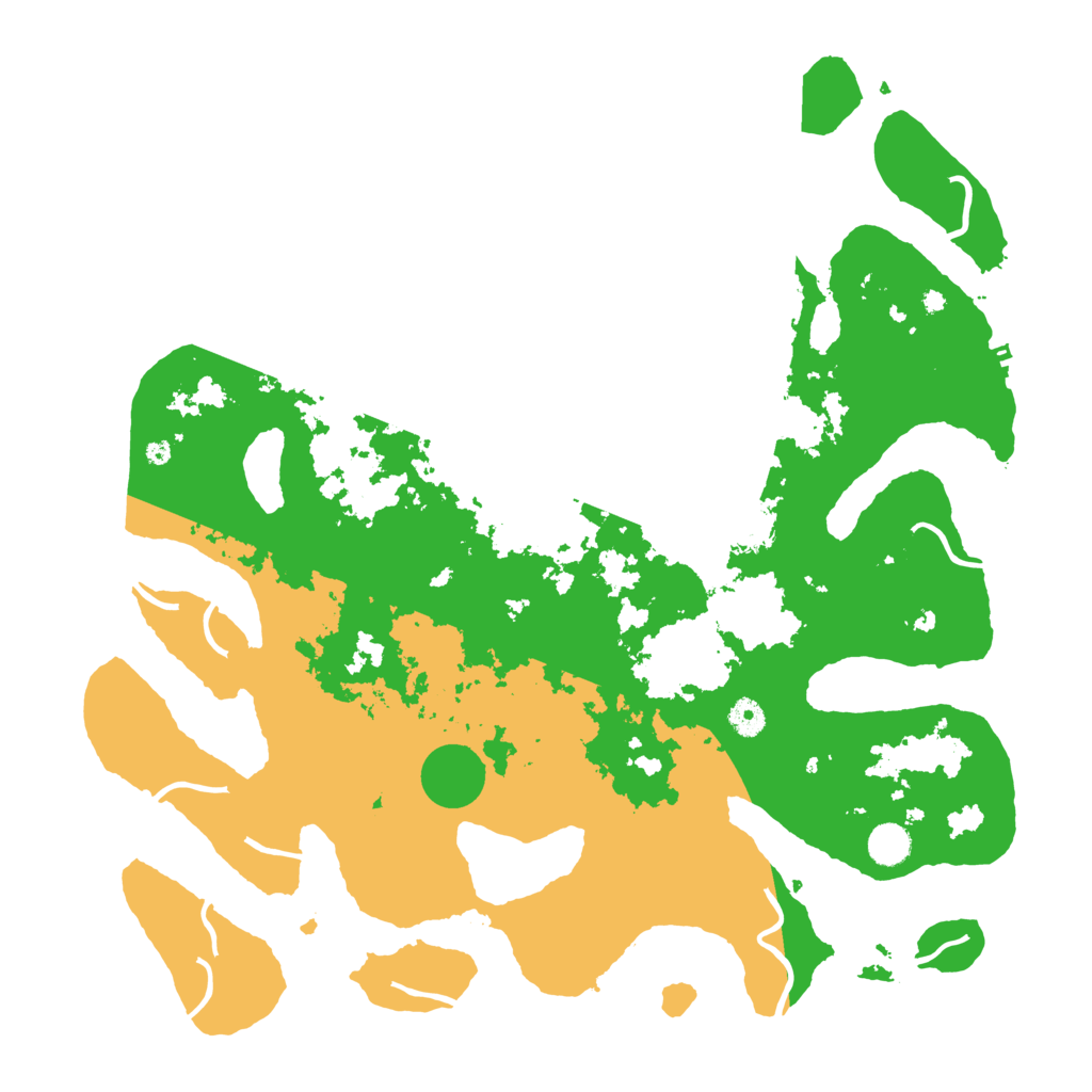 Biome Rust Map: Procedural Map, Size: 4500, Seed: 3971860