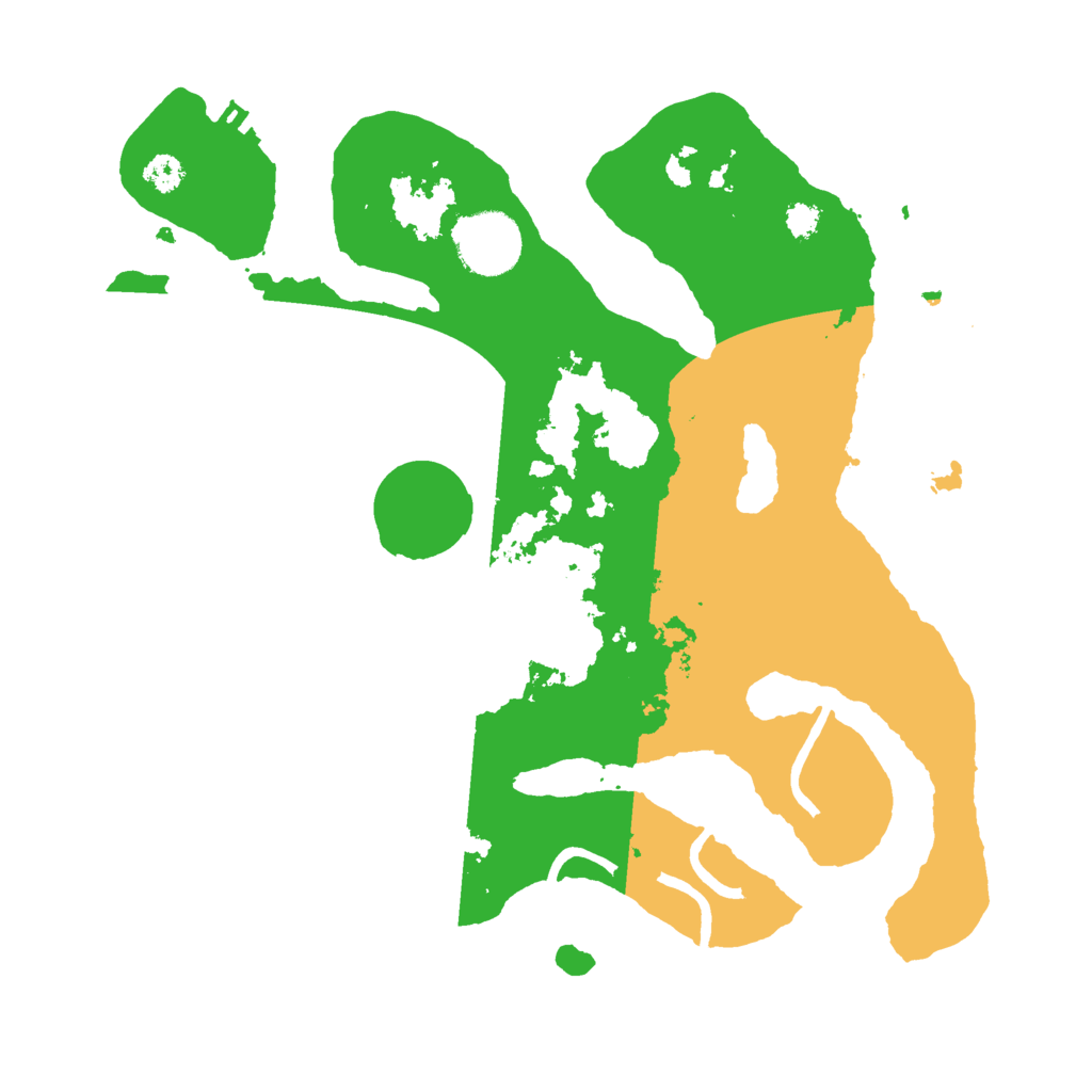 Biome Rust Map: Procedural Map, Size: 3000, Seed: 1097503273