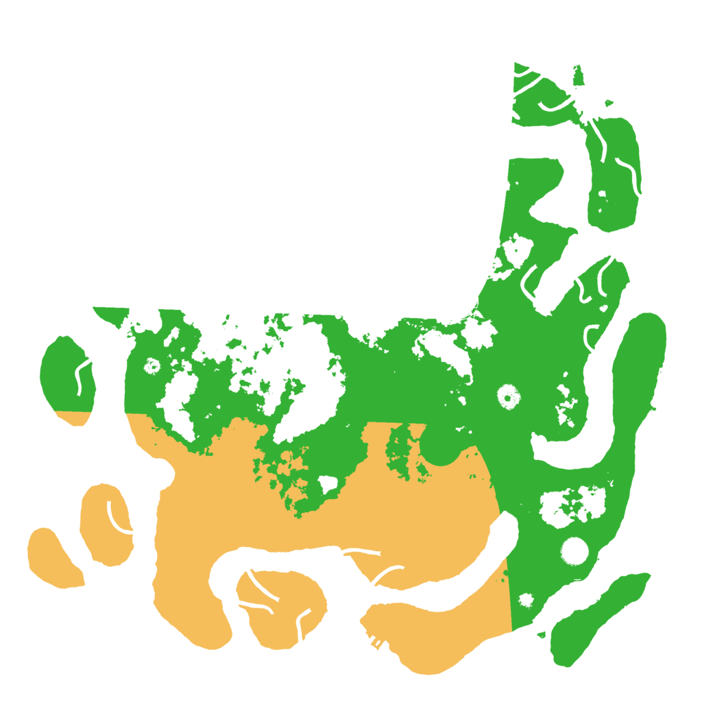 Biome Rust Map: Procedural Map, Size: 4500, Seed: 1905372