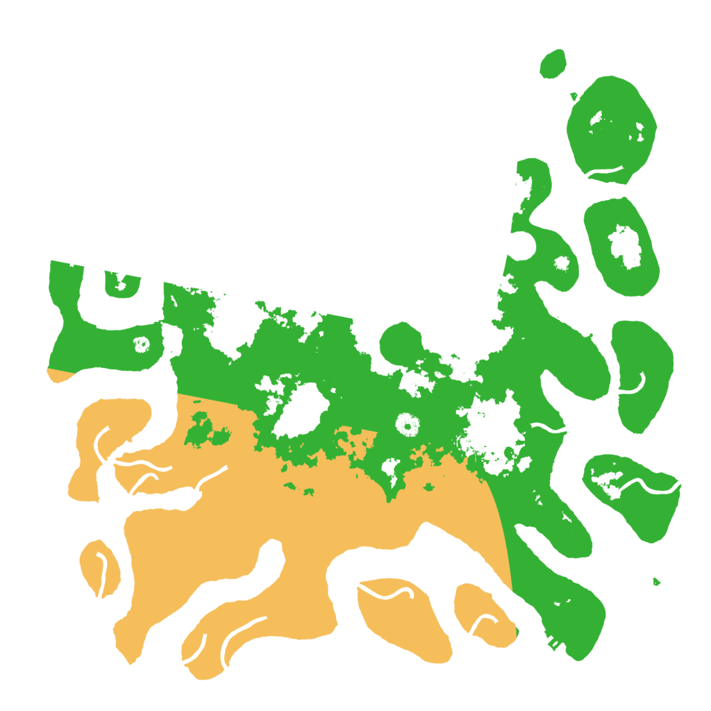 Biome Rust Map: Procedural Map, Size: 4500, Seed: 1190909