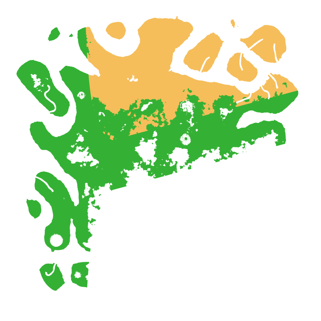 Biome Rust Map: Procedural Map, Size: 4500, Seed: 1313182