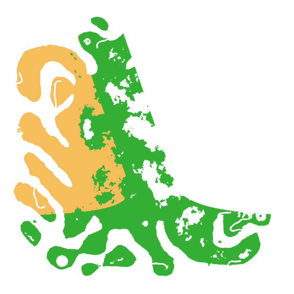 Biome Rust Map: Procedural Map, Size: 4500, Seed: 3940145