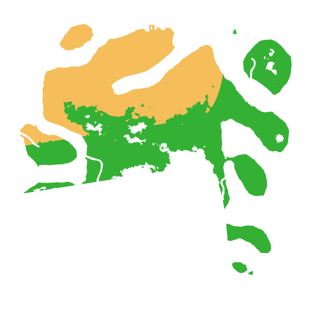 Biome Rust Map: Procedural Map, Size: 3500, Seed: 1889162847