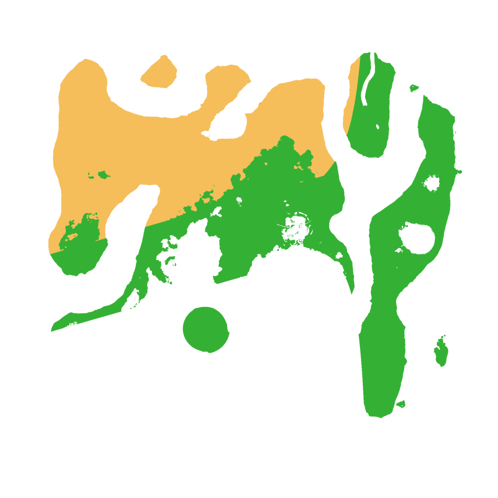 Biome Rust Map: Procedural Map, Size: 3000, Seed: 103517429