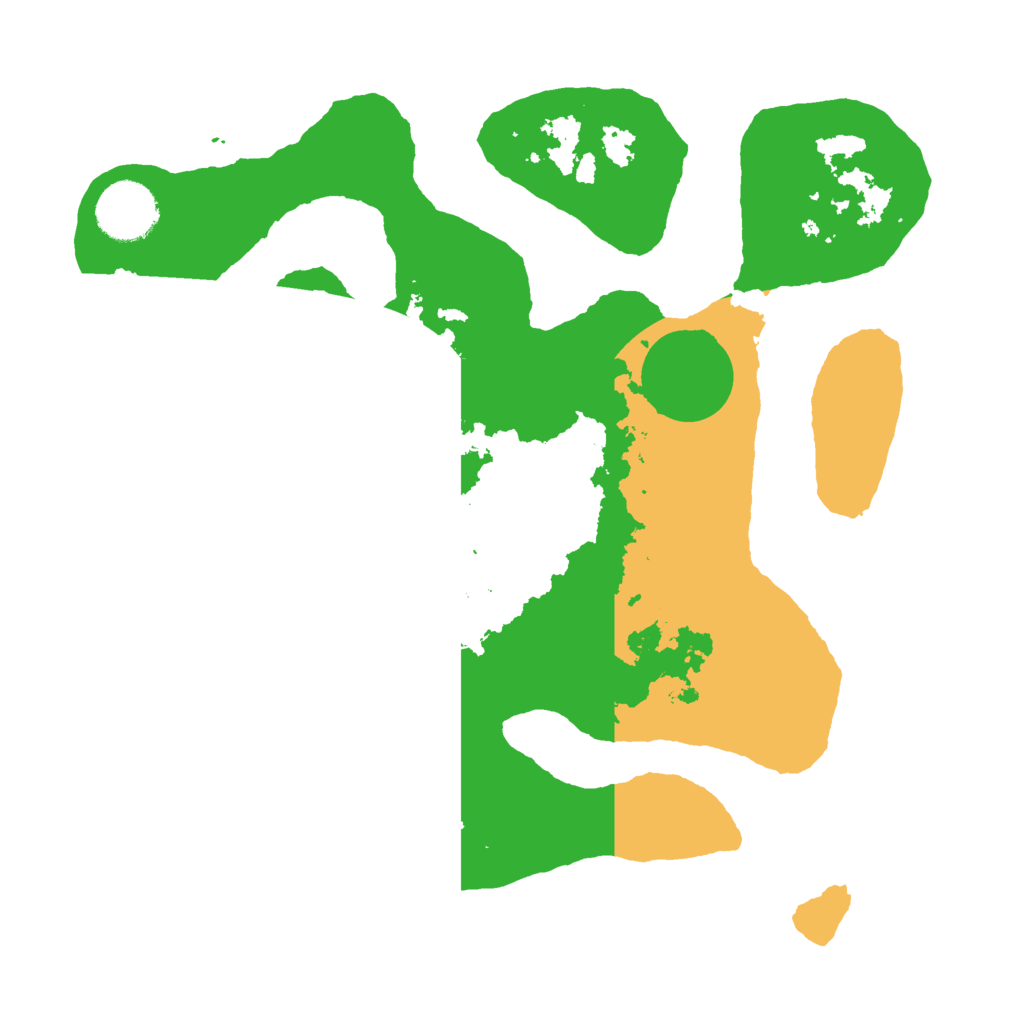 Biome Rust Map: Barren, Size: 3000, Seed: 1479699151