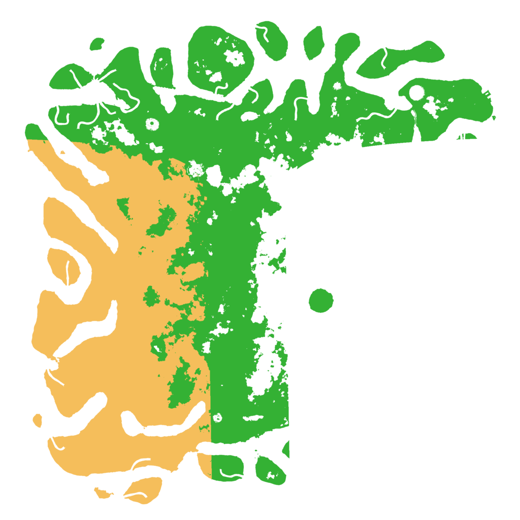 Biome Rust Map: Procedural Map, Size: 6000, Seed: 1197483645